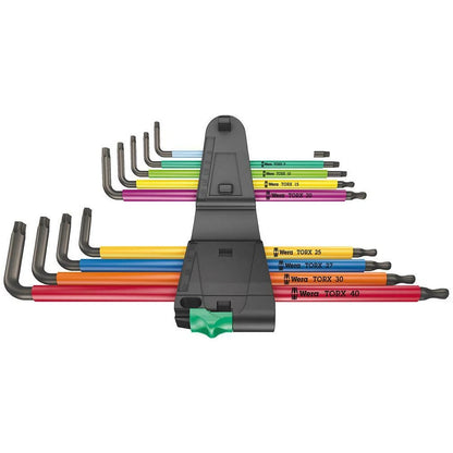 L-Key Set with Holding Function for Wera Multicolor Metric (05022210001)