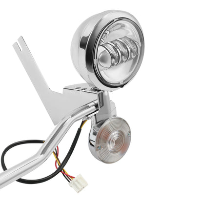 Set of 2 LED Spot Passing Lights for Harley Road King (2014–2024)