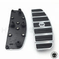 Skull Rider Footboard Insert Kit for Harley Touring/Softail (1987–2015)
