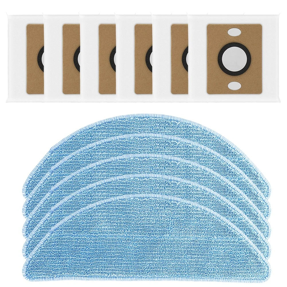 Replacement Kit for ILIFE A12 Pro Vacuum (Mop Cloths, Dust Bags)