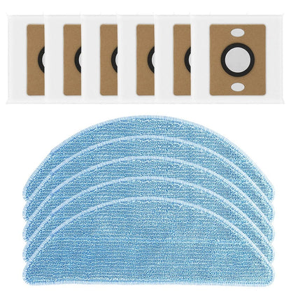 Replacement Kit for ILIFE A12 Pro Vacuum (Mop Cloths, Dust Bags)