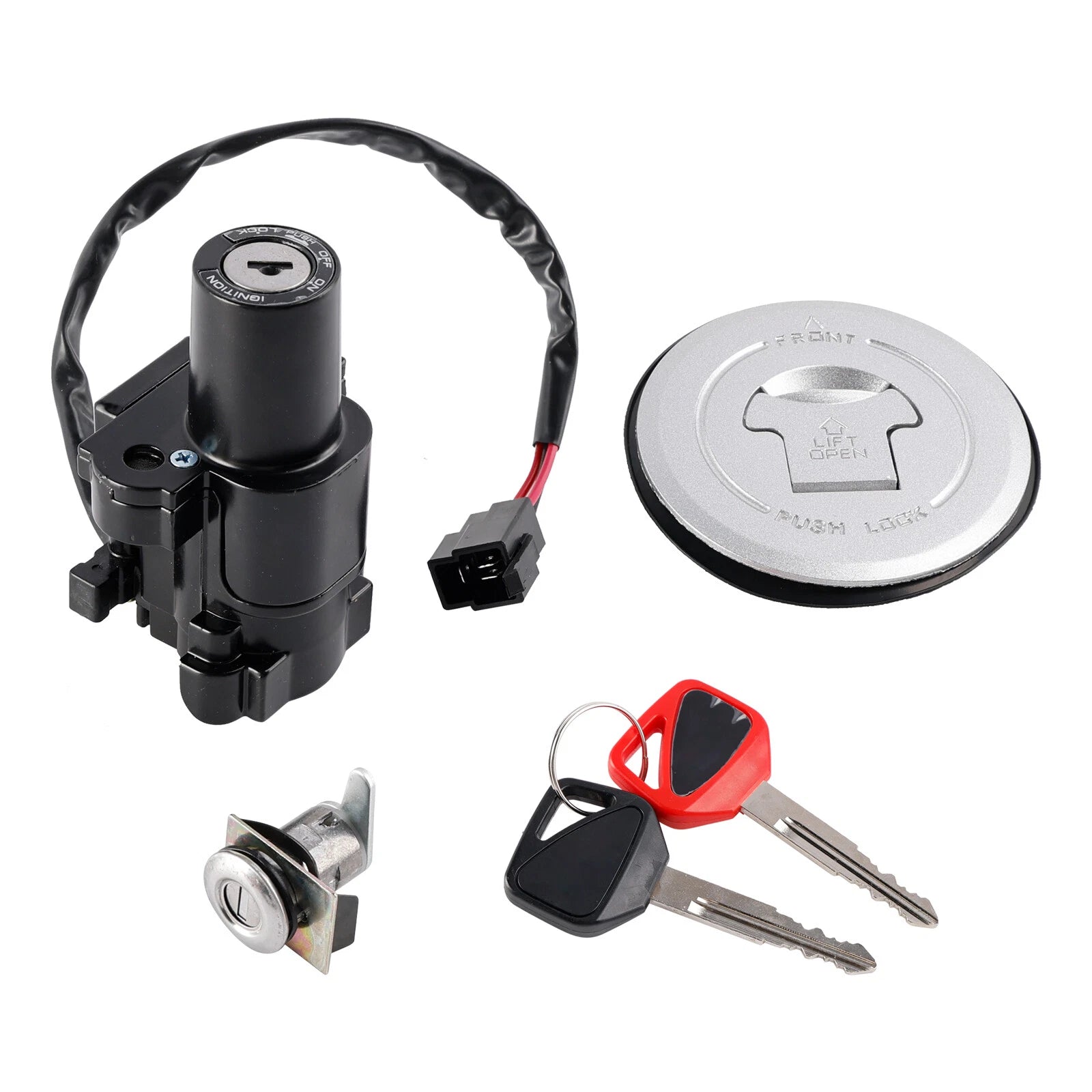 Ignition Switch Set of 2 for Honda FMX650 CB250 Hornet (2005–2006)