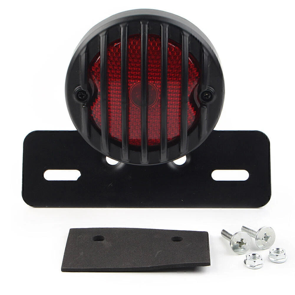 Side Mount Tail Light License Plate Bracket for Universal Motorcycle