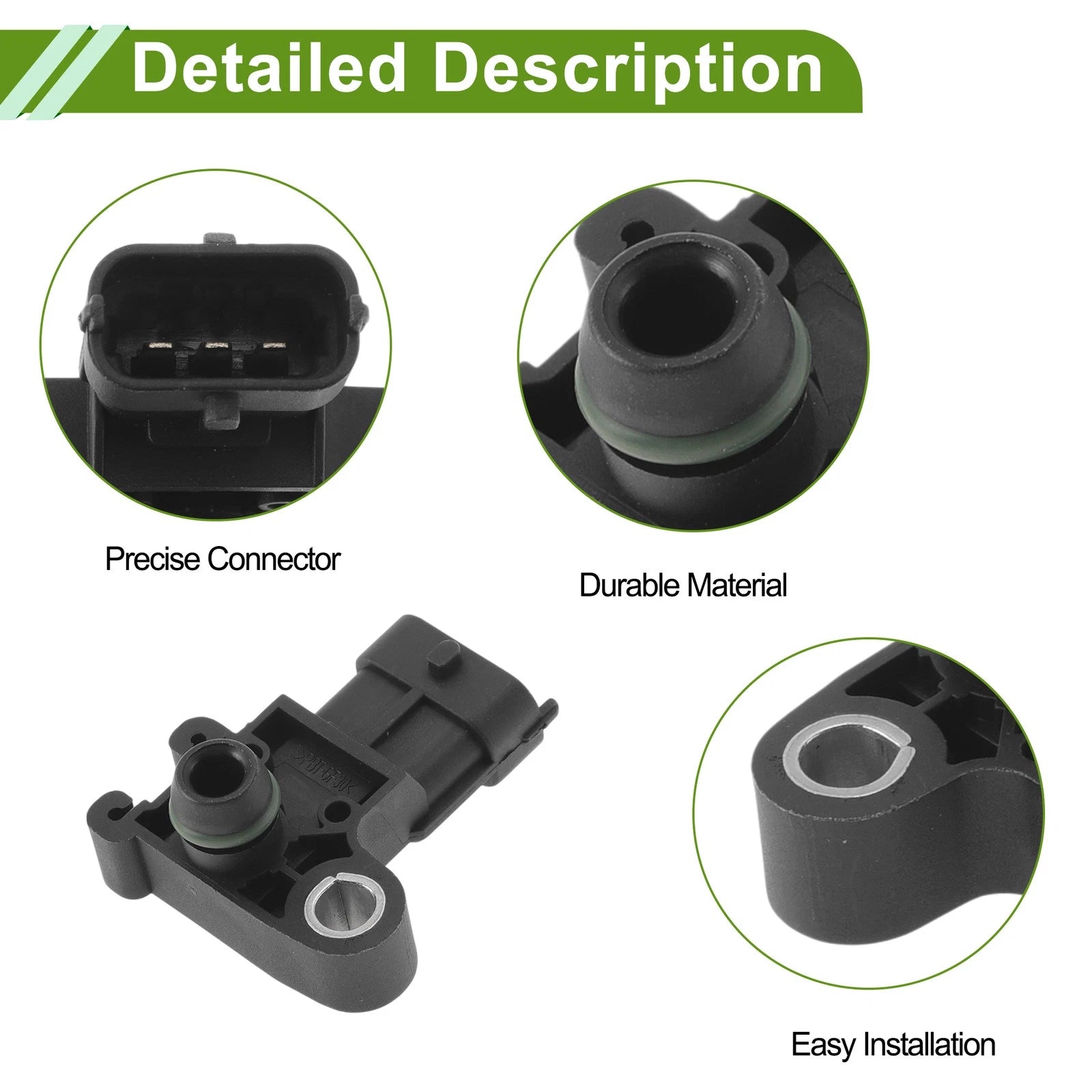 Manifold Absolute Pressure MAP Sensor for Chevrolet Camaro 6.2 (2016–2019)
