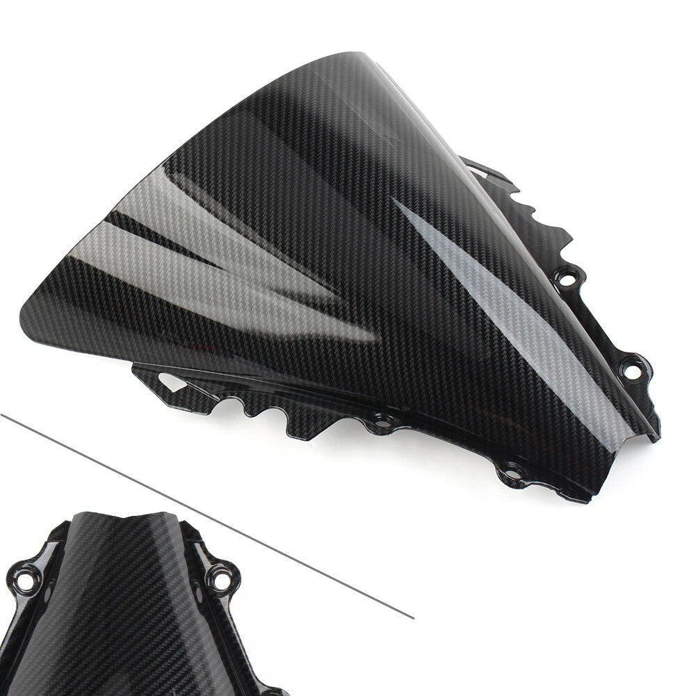 Double Bubble Windscreen for Yamaha YZF R6 (2006–2007) Black
