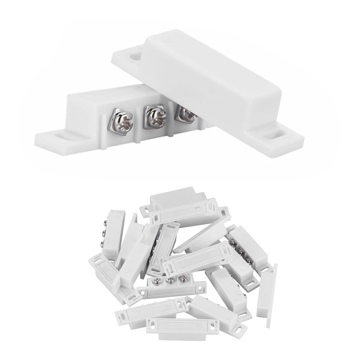 10x Magnetic Reed Switch NC NO Door Contact Sensor for Security Systems