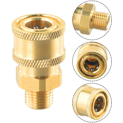 M22 to 1/4 Quick Connect for Pressure Washer (5000 PSI)