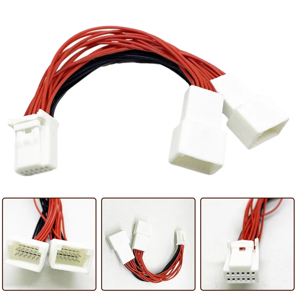 Y Cable Splitter Adapter for Toyota Lexus