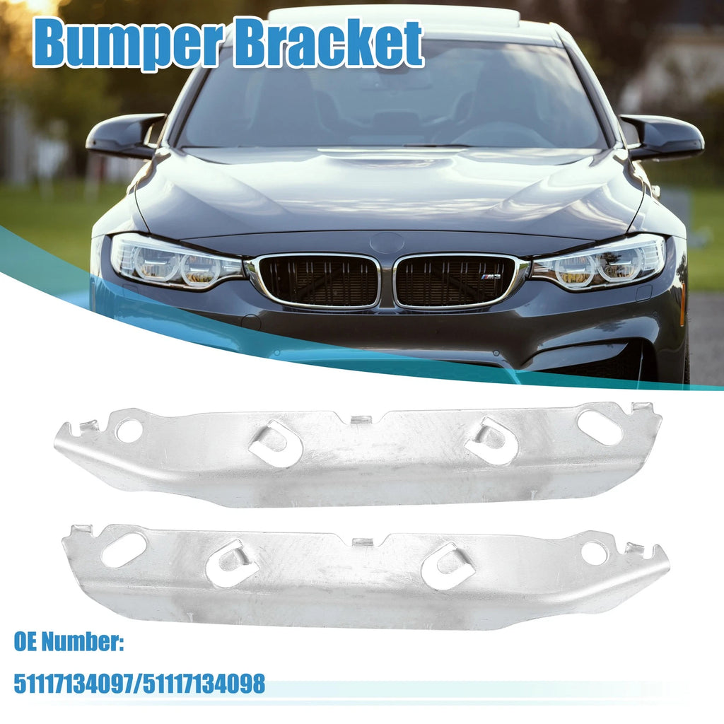 Front Bumper Support Brackets Left and Right for BMW 328i (2012–2015)