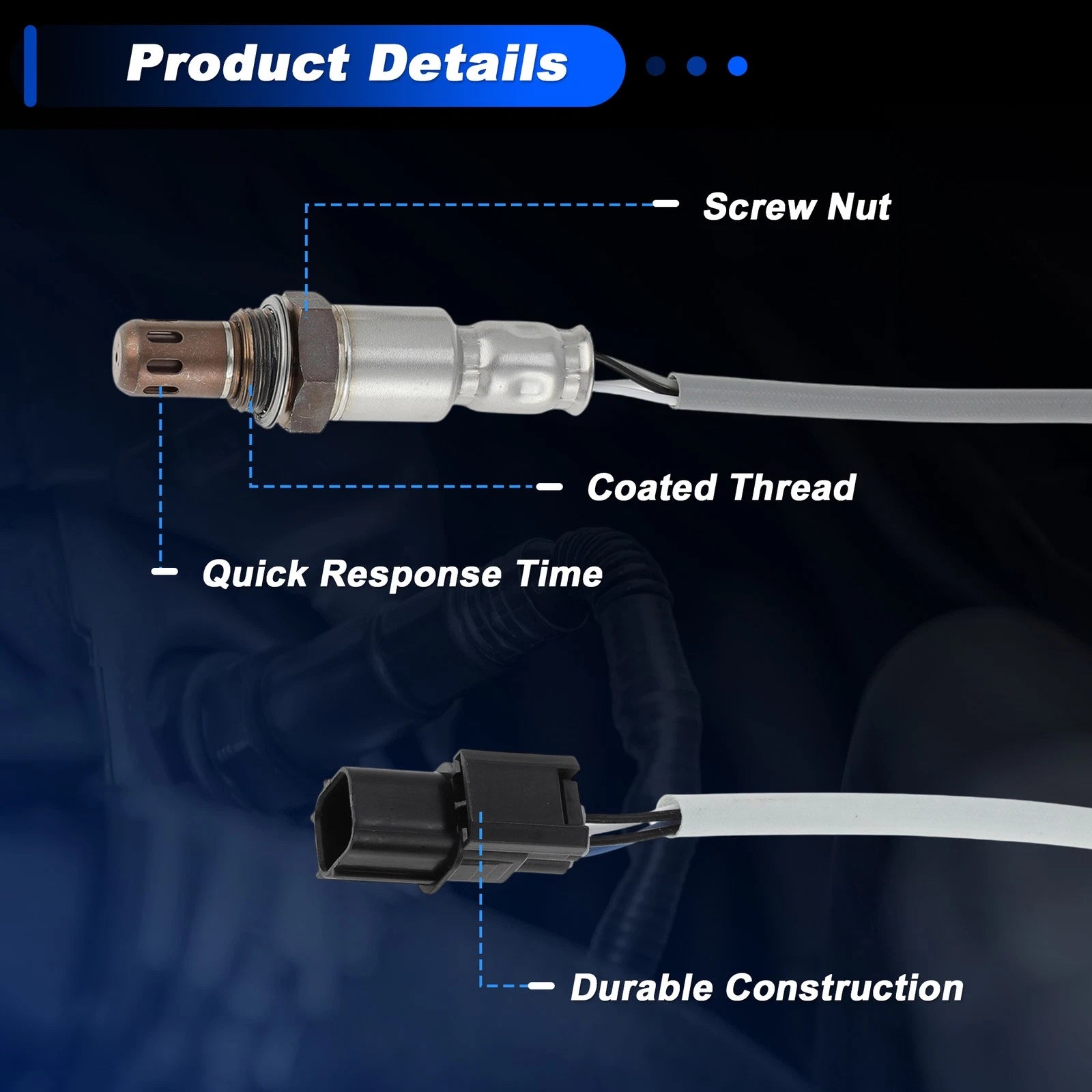 2X Upstream & Downstream Oxygen Sensor for Honda CR-V 2.4 L4 (2012–2019)