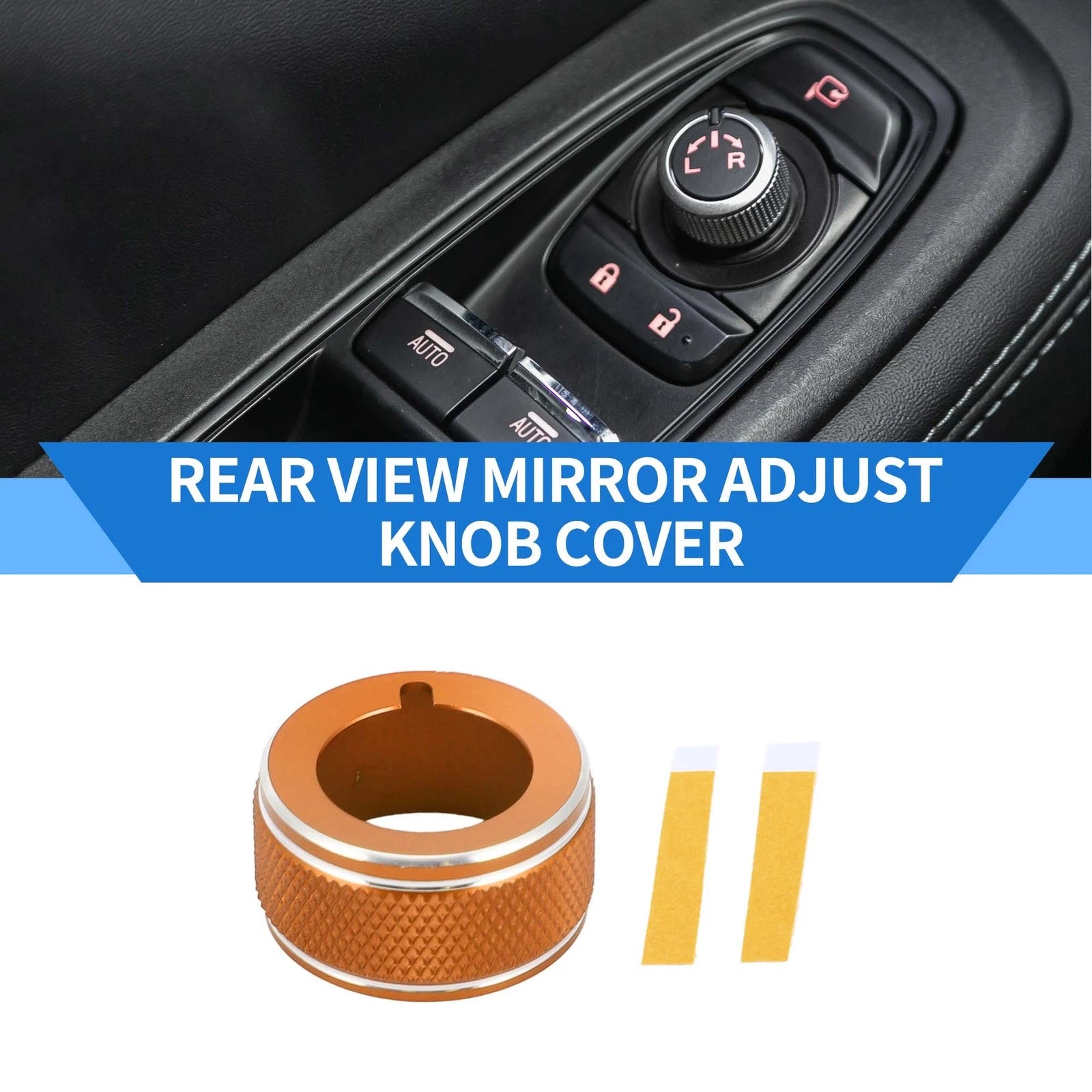 Rear View Mirror Adjust Switch Knob Cover Replacement for Subaru Forester (2019–2024)
