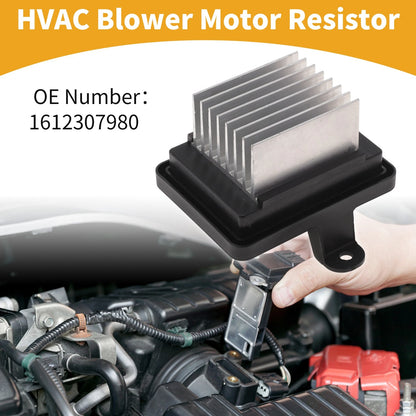 HVAC Blower Motor Resistor No. 1612307980 for Peugeot 308 (2015–2020)