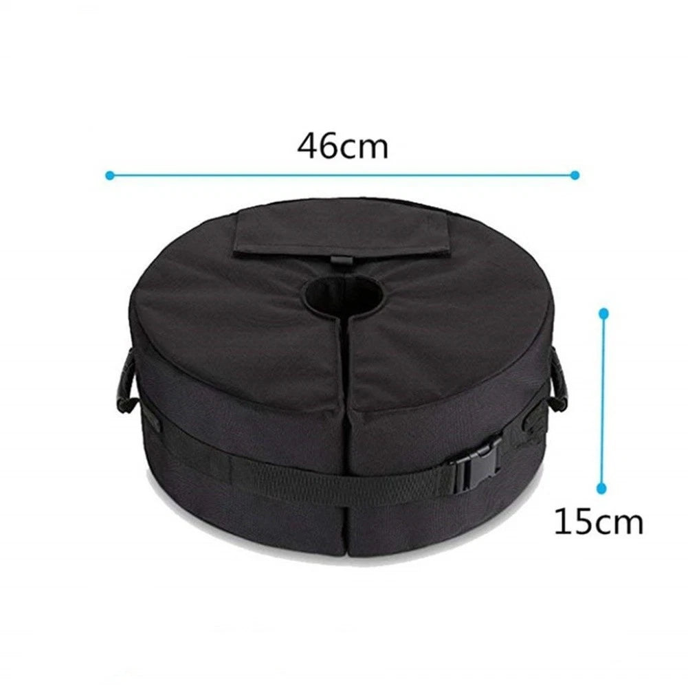 46cm Round Sandbag Weight for Garden Beach Umbrella Stabilizer