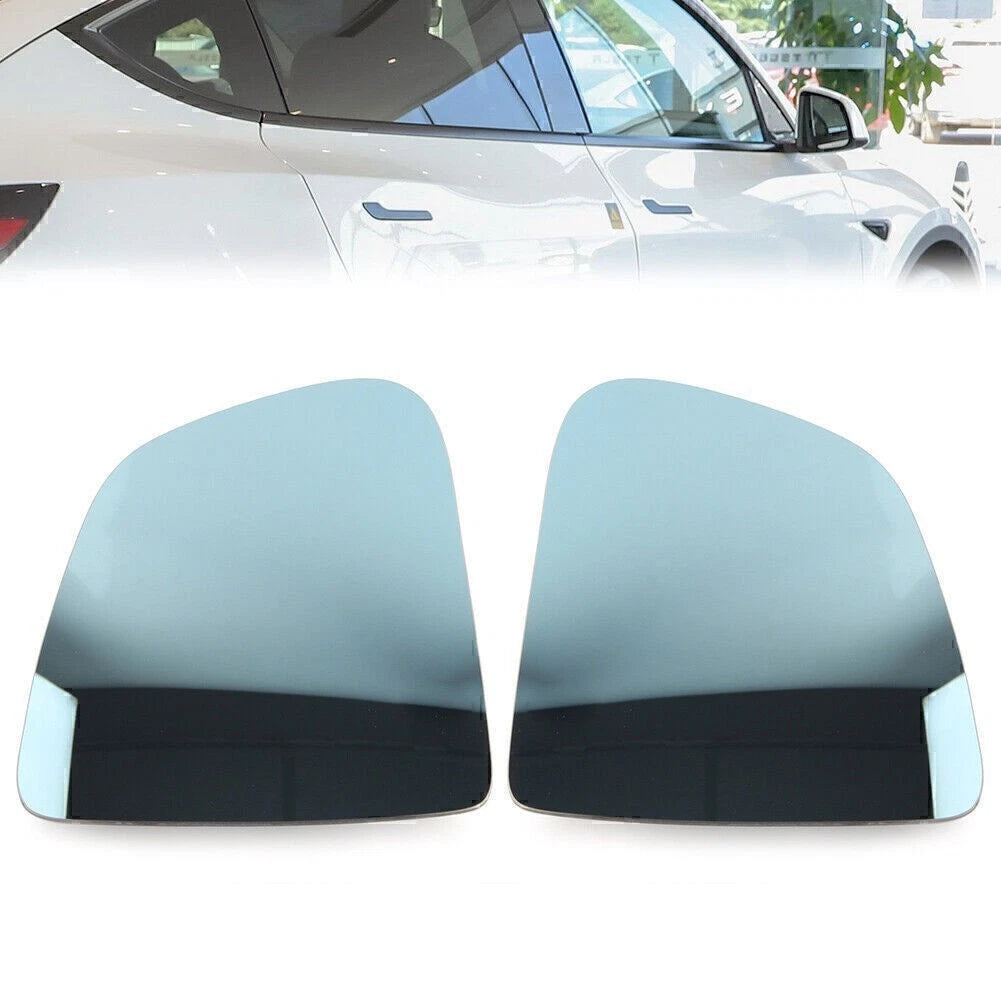 Left Right Lens Heating Waterproof Rearview Mirror for Tesla Model Y (2020–2023)
