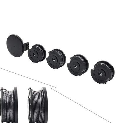 4X Strimmer Spool w/ Cover for Easy Grass Cut (18-230, 18, 23, F016800569)