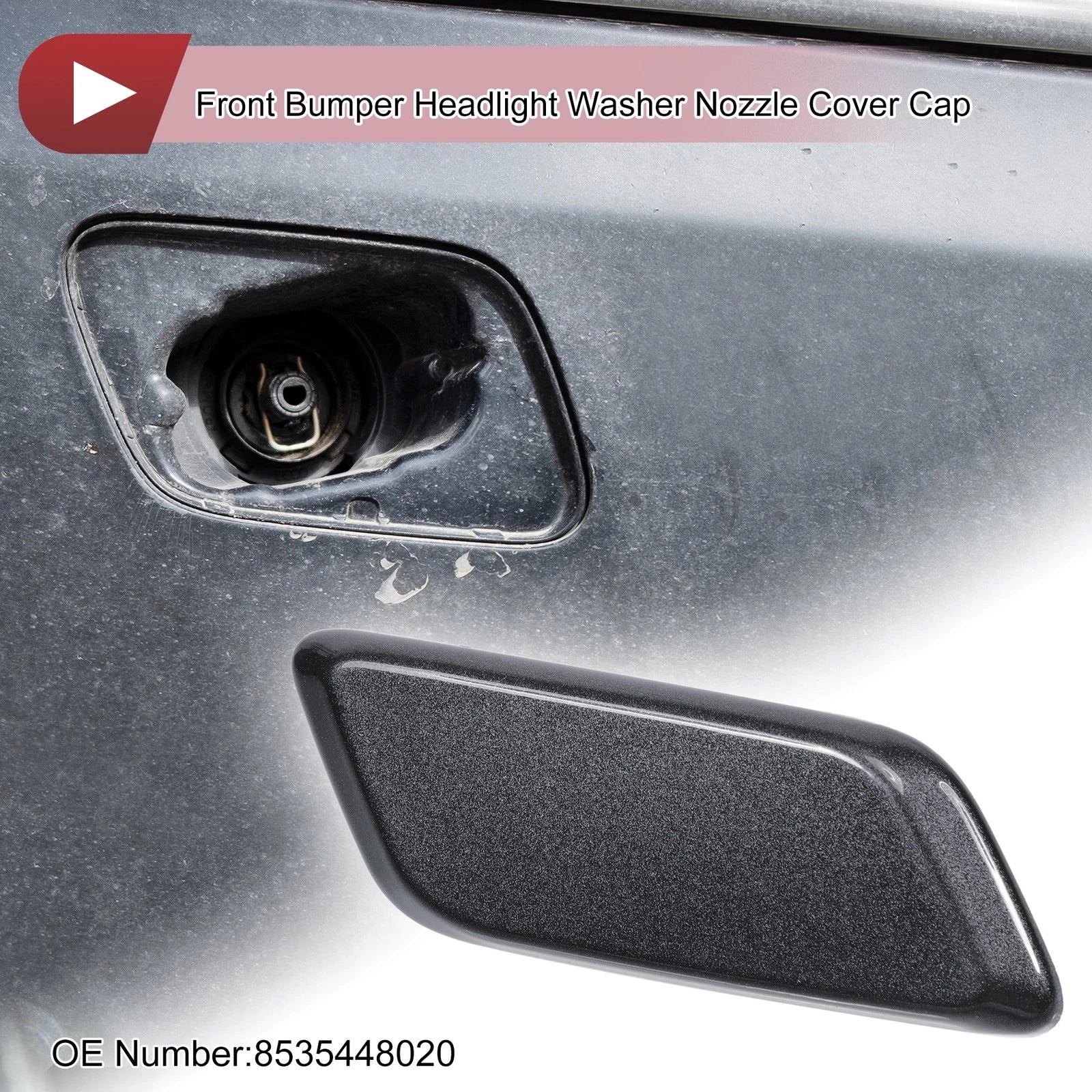 Front Right Bumper Headlight Washer Nozzle Cap for Lexus RX350 (2013–2015)