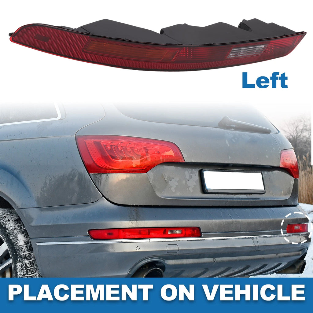 Rear Tail Light Shell Left Side Replacement for Audi Q3 (2016–2018)