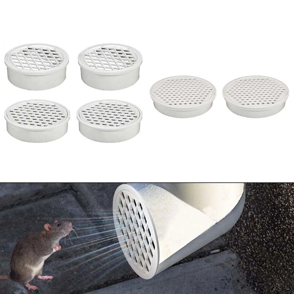 3X Round Drain Strainers for Easy Installation and Cleaning