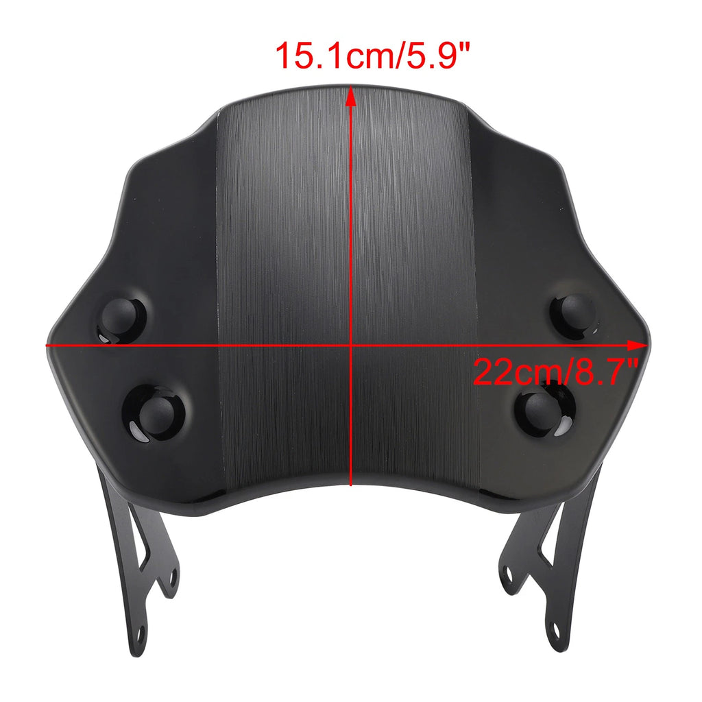 Windshield for Scrambler 400 X (2024–2025) Black