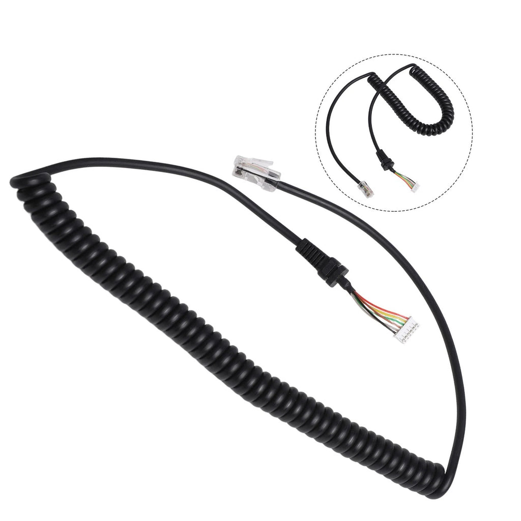Microphone Cable Cord for Yaesu MH48 MH36 MH42 (Replacement)