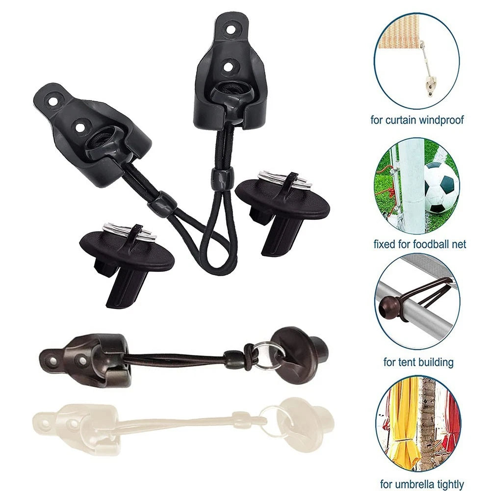 Wind Resistant Bungee Kit for Roller Blinds Sunshade Security