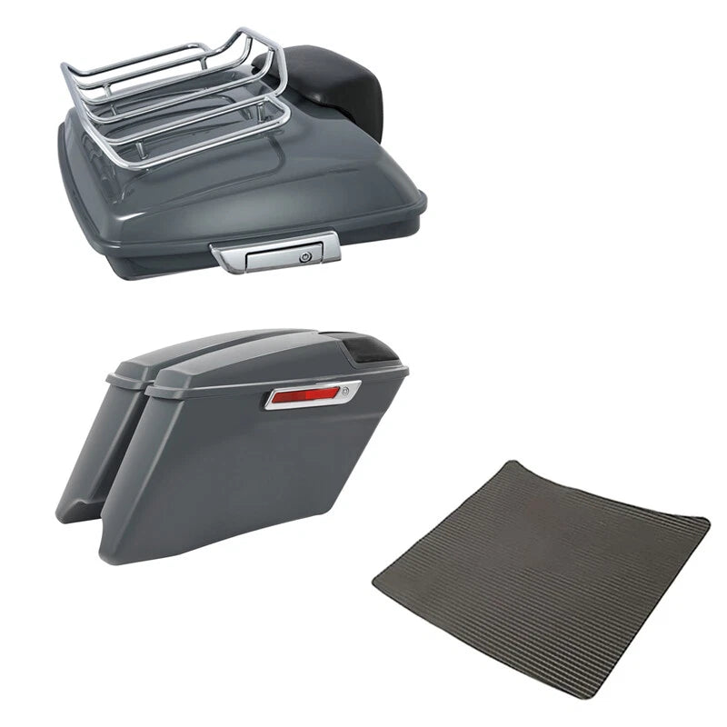 4'' Hard Saddlebags for Harley Touring (2014–2024)