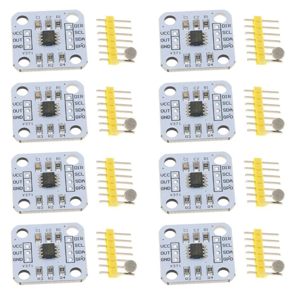 8pcs AS5600 Magnetic Encoders for Motor Controllers