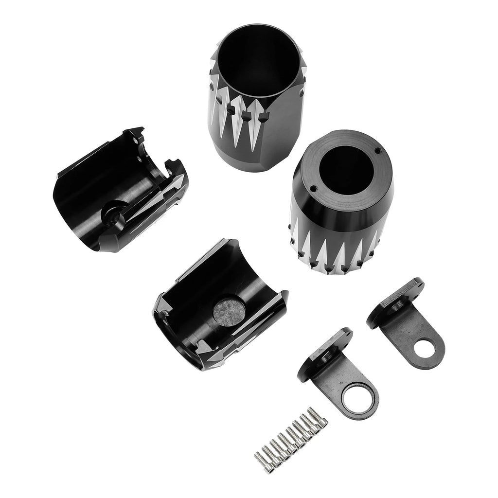 Front Fork Slider Covers for Harley Electra Glide (1984–2013)