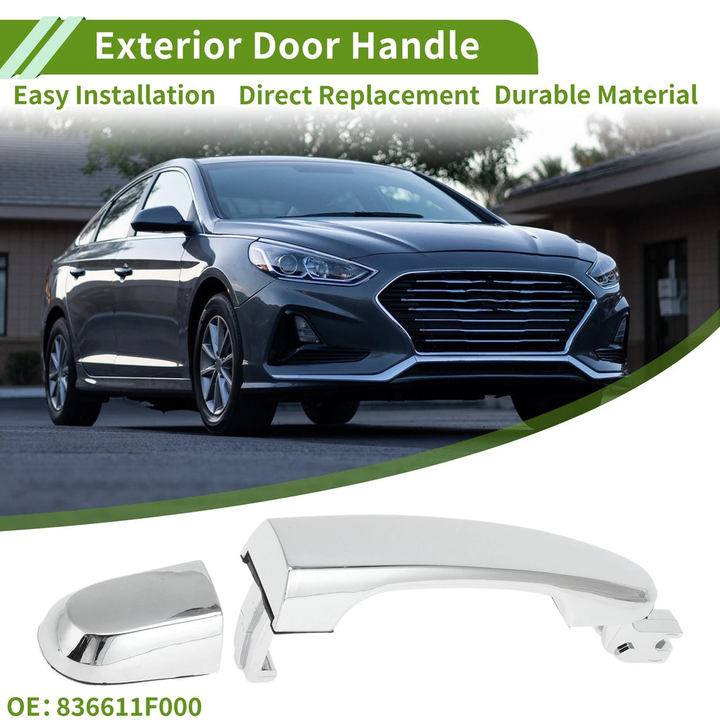 Exterior Door Handle Replacement Rear Right for Hyundai Accent (2018–2021)