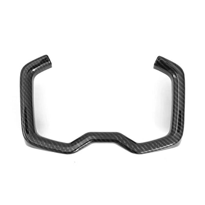 Carbon Fiber Inner Water Cup Holder Frame Cover for Toyota RAV4 (2019–2020)