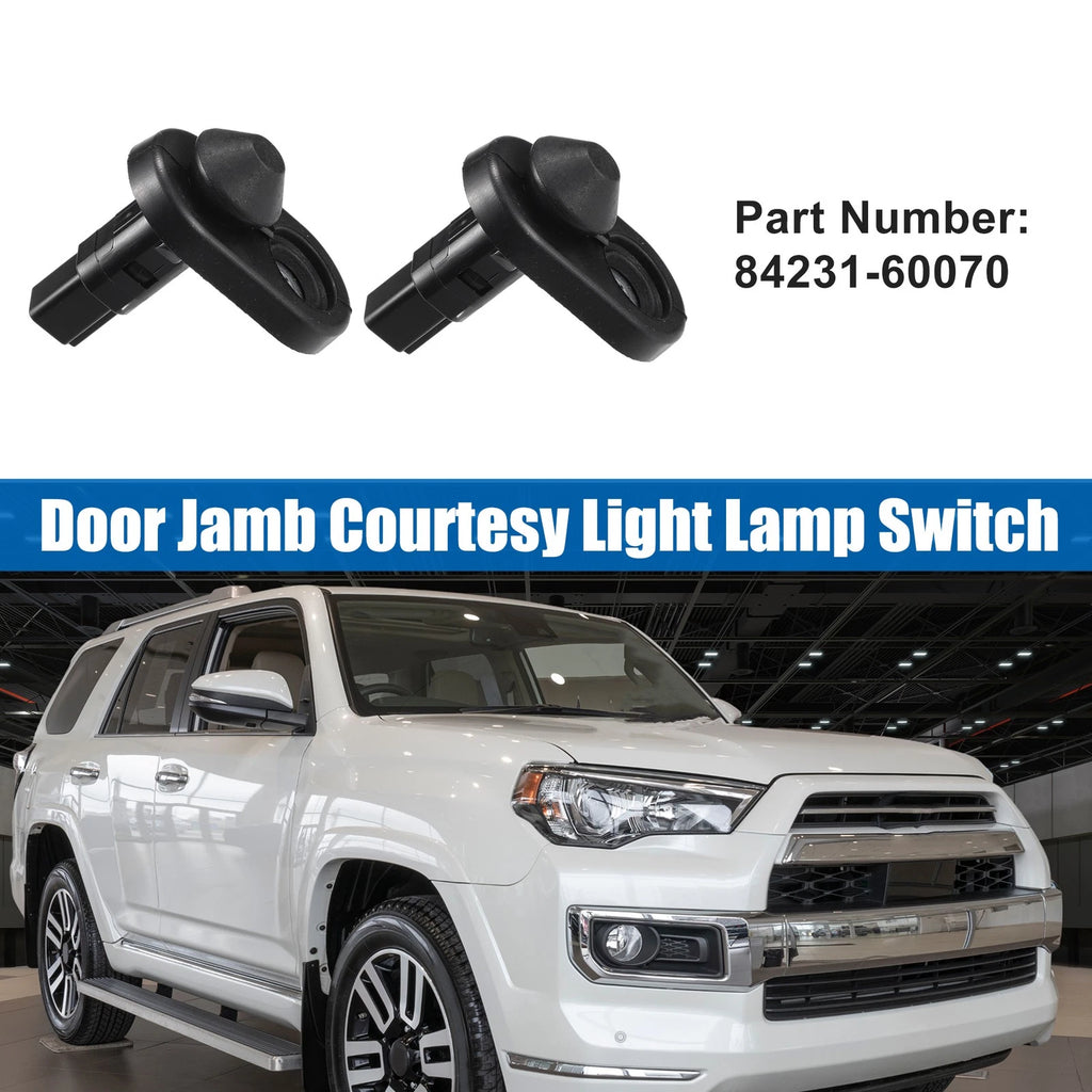 Front Door Jamb Light Switches Replacement 2 Pcs for Toyota (2008–2013)