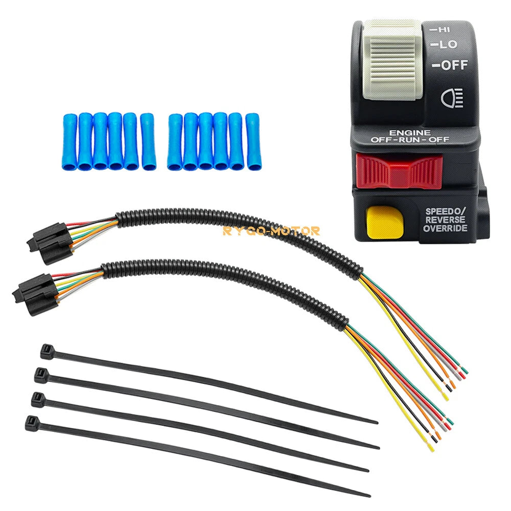 Handlebar Switch & Pigtail Harness Kit for Polaris Sportsman 570 600 800 850 1000