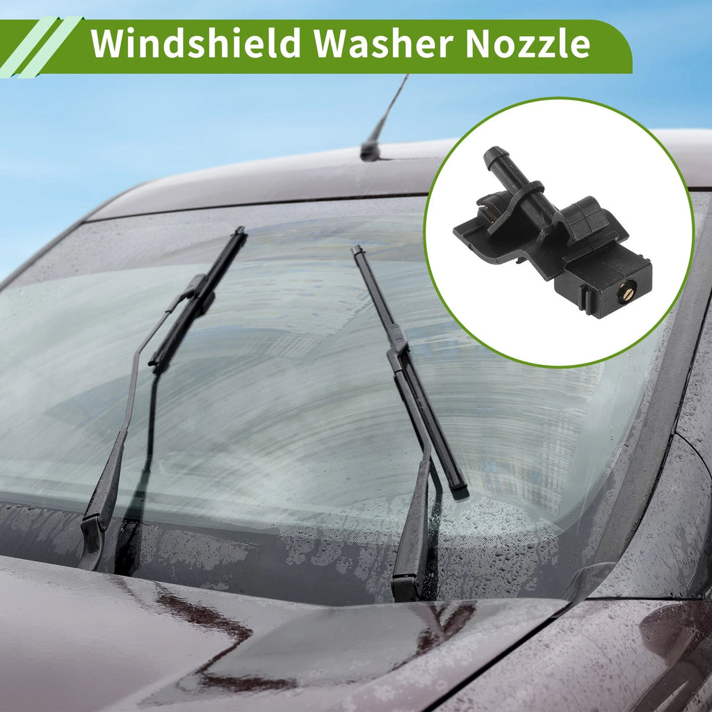 Windshield Washer Nozzle with Hose Connector for Toyota (2005–2018)