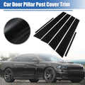 Window Pillar Posts Cover Glossy Black for Dodge Charger (2011–2021)