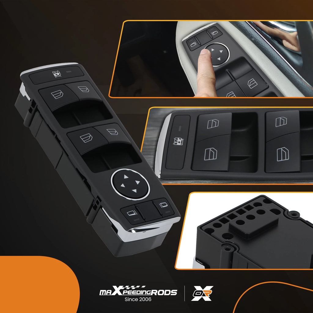 Front Left Door Window Switch for Mercedes-Benz GLK-Class X204 (2009–2015)