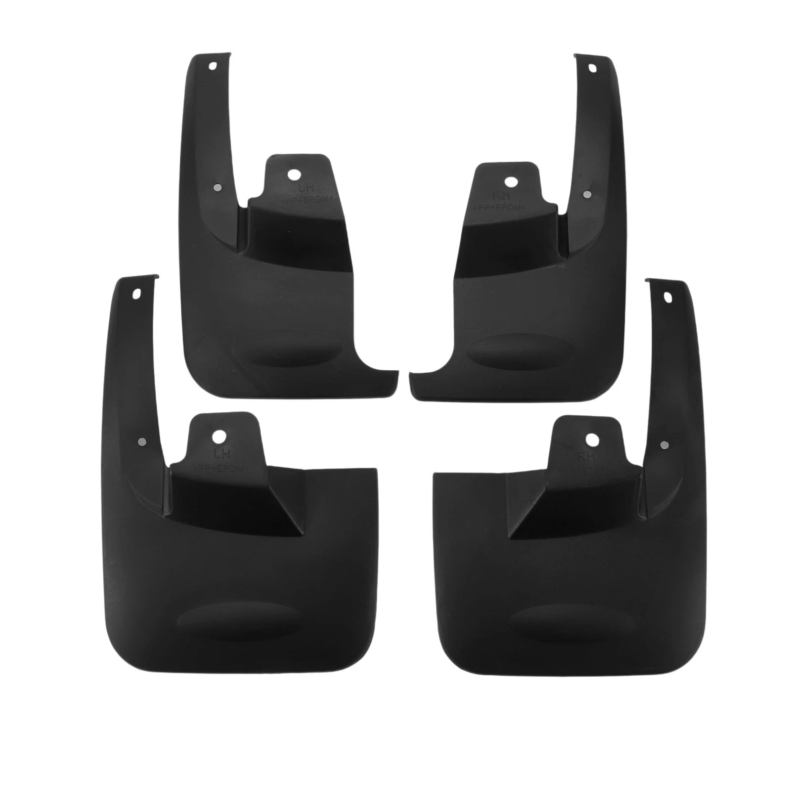 Set of 2 Mud Flaps Splash Guards for Isuzu D-MAX (2010–2020)