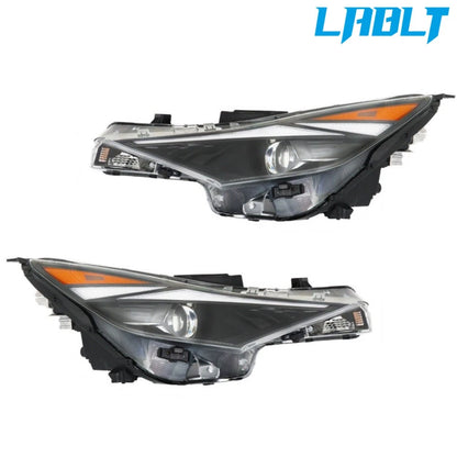 Set of 2 Halogen Headlights w/LED DRL for Hyundai Elantra (2021–2022)