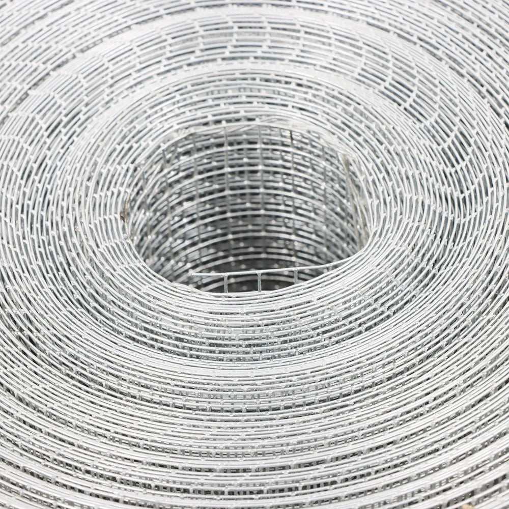Galvanized Chicken Wire Fence 1/4in 36" x 100' Welded Mesh Roll