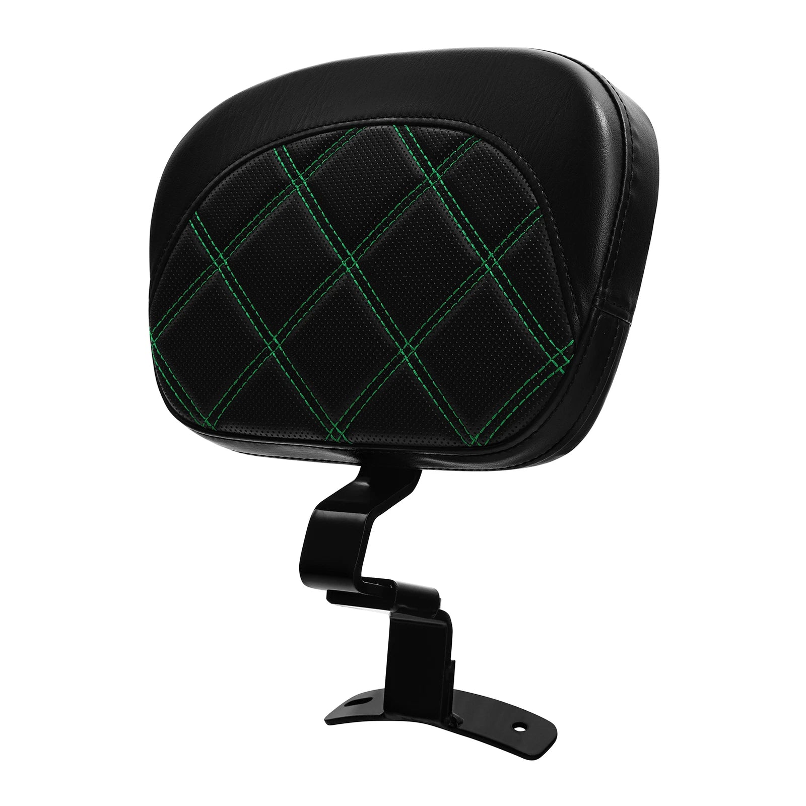 Driver Backrest Pad for Harley Electra Road Glide (2009–2023) - Green Stitching