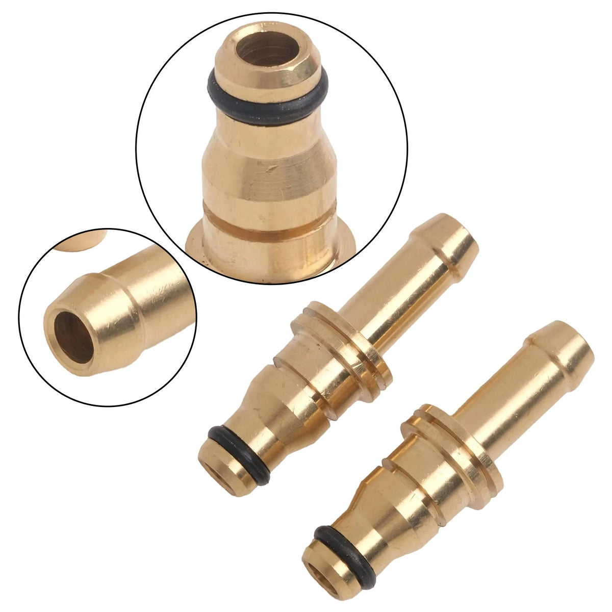 Coolant Radiator Pipe Connector Pair for Mercedes S203 W203 (2000–2007)