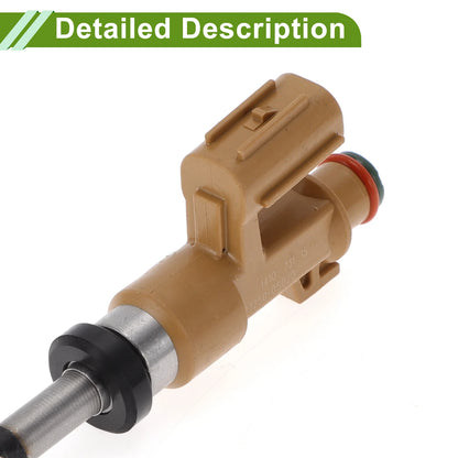 Fuel Injector for Lexus GX460 (2010–2012) 1 Pcs Brown Silver Tone