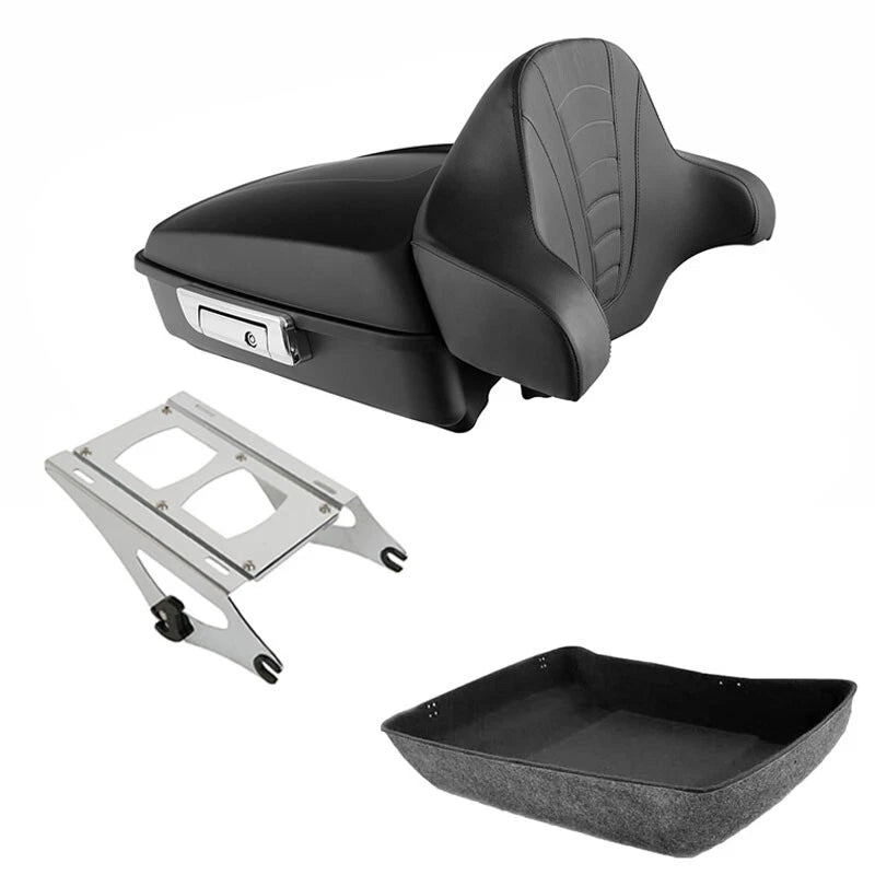 Chopped Trunk Pad Mount Rack for Harley Electra Glide (2014–2026)