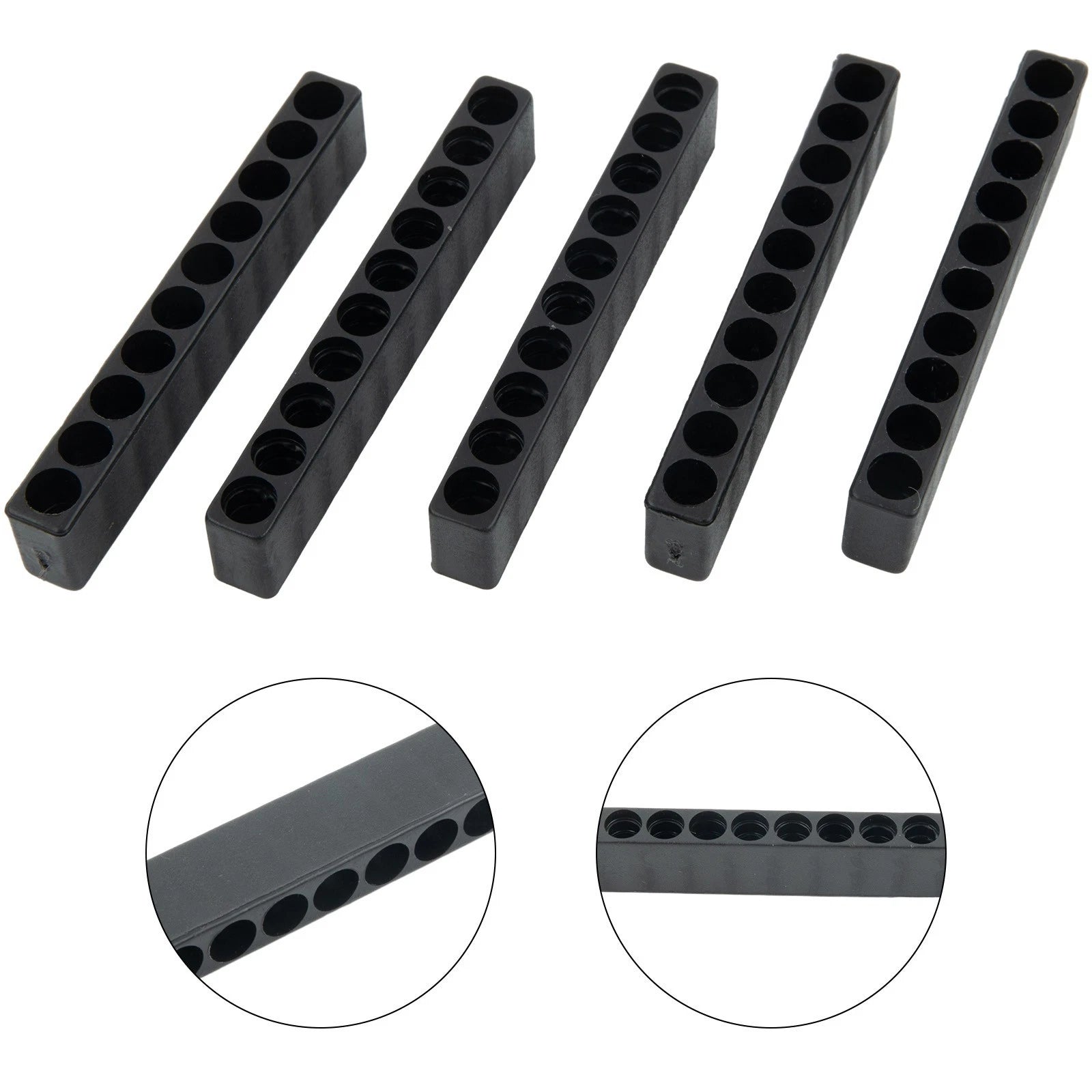 5 Pack Bit Holder for Screwdriver and Drill Bits with Hex Shank