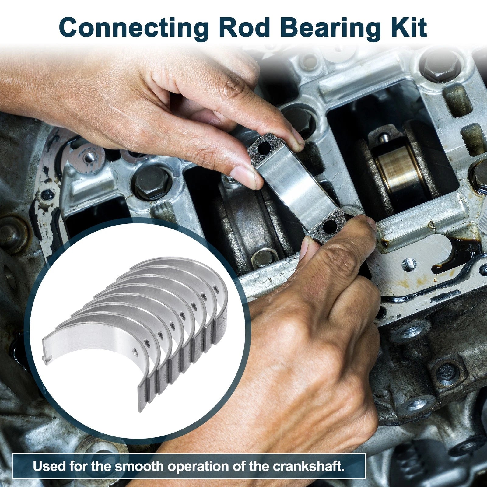 Rod Bearing Set Replacement for Toyota Tercel (1990–1998)