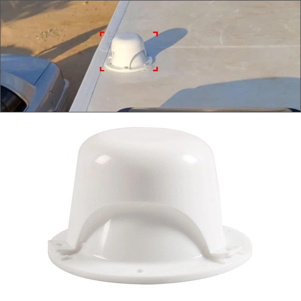 RV Plumbing Vent Cap White Plastic Roof Cover For Trailer Camper