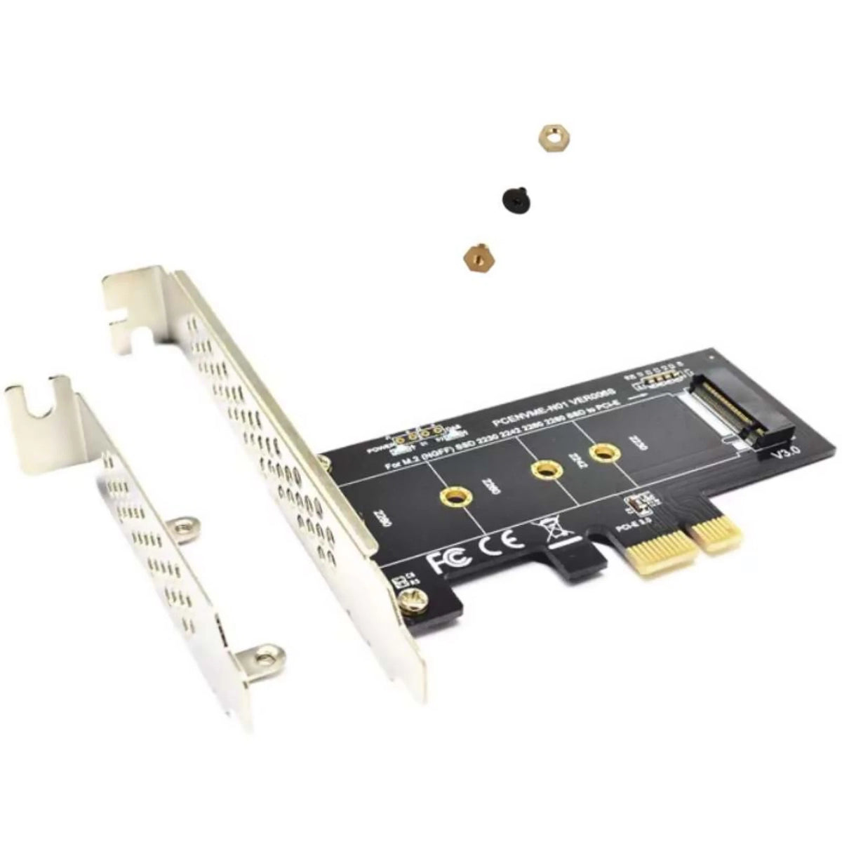 M.2 NGFF Adapter Card for PCI-Express 1X (PCIE 3.0)
