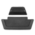 Rear Saddlebag Trunk Passenger Backrest Pad for Motorcycle