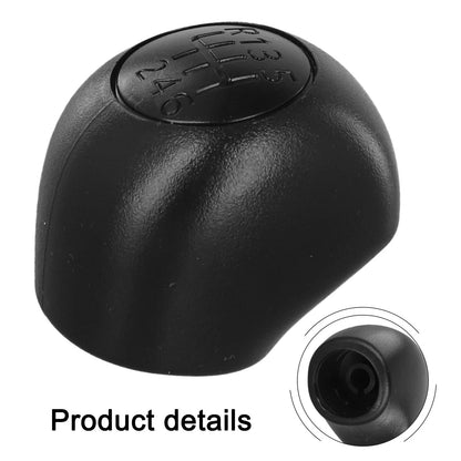 Sleek Black ABS Leather Gear Shift Handball for Fiat (1994–2006)