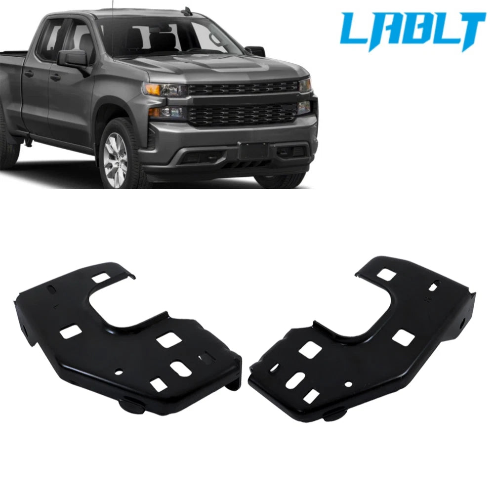 Set of 2 Bumper Bracket Retainers for Chevy Silverado 1500 (2019–2021)