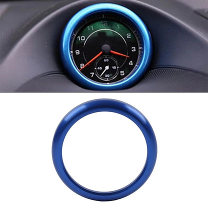 Stopwatch Compass Clock Cover Ring for Porsche 911 718 Boxster Cayenne (2016–2023)